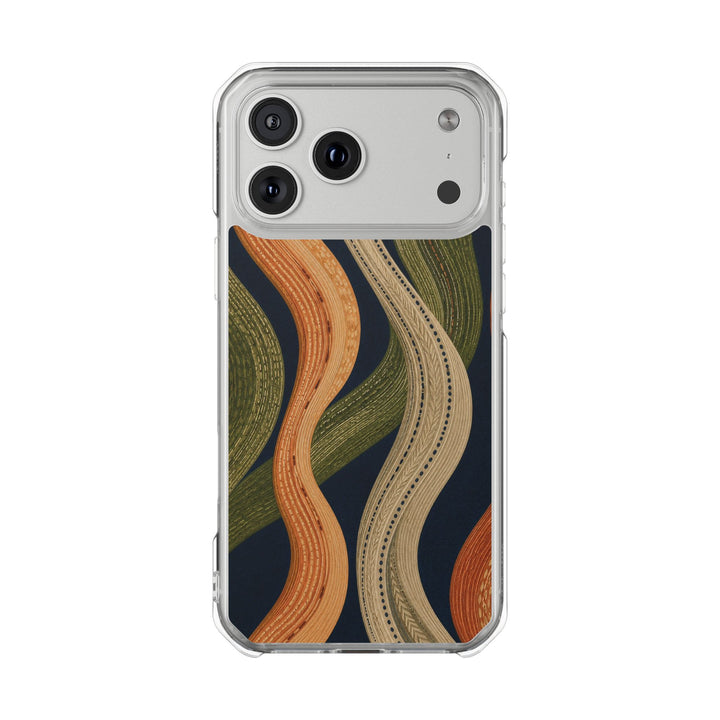 Woven Signal | Clear MagSafe Case