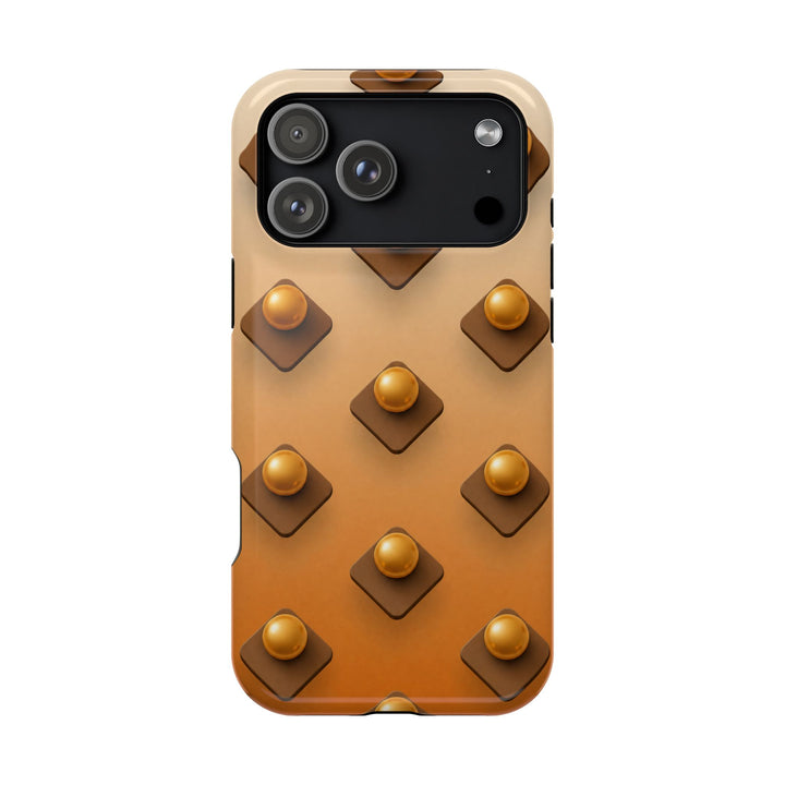 Amber Studs | Tough MagSafe Case