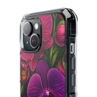 Orchid Rush | Clear MagSafe Case — product image 19