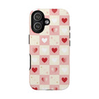 Pink Heart Grid | Tough Case