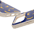 Cobalt Bananas | Biodegradable Case