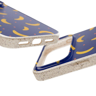Cobalt Bananas | Biodegradable Case
