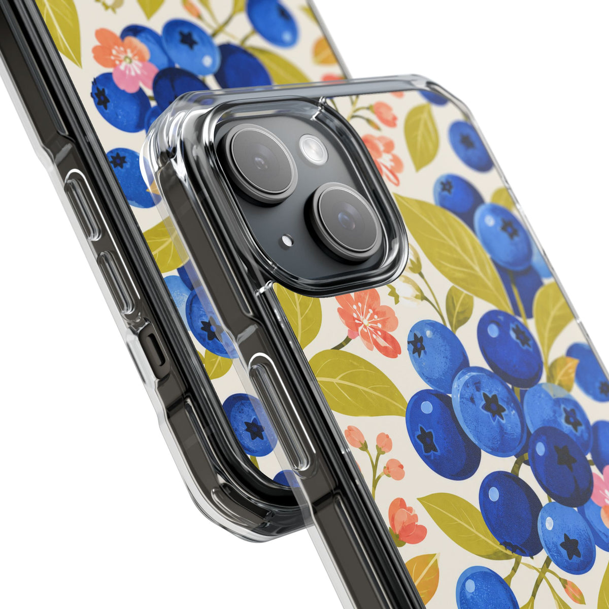 Cobalt Blueberries | Clear MagSafe Case — product image 18