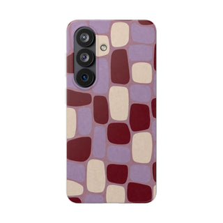 Mauve Rounded | Clear Case