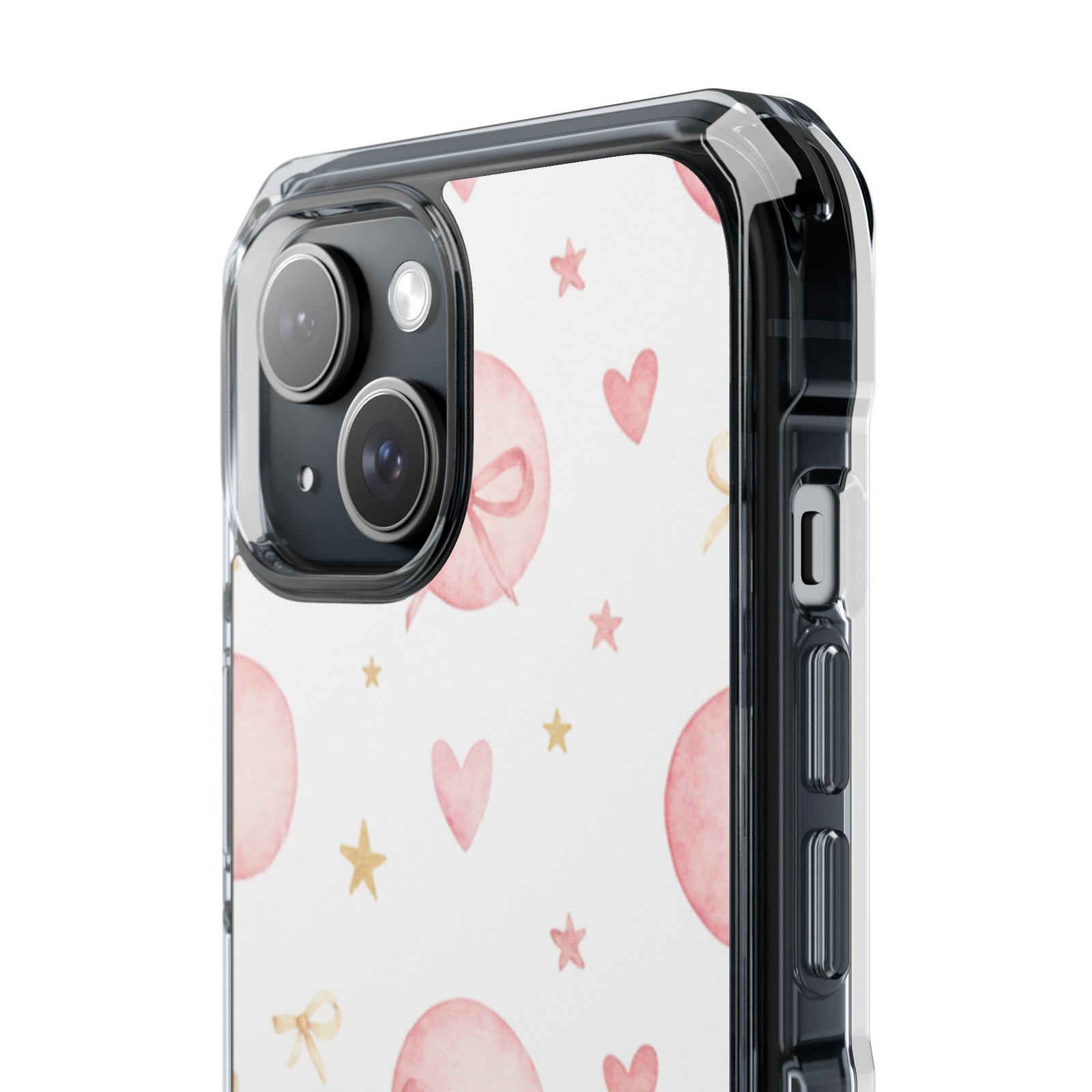 Bow Charm | Clear MagSafe Case