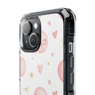 Bow Charm | Clear MagSafe Case