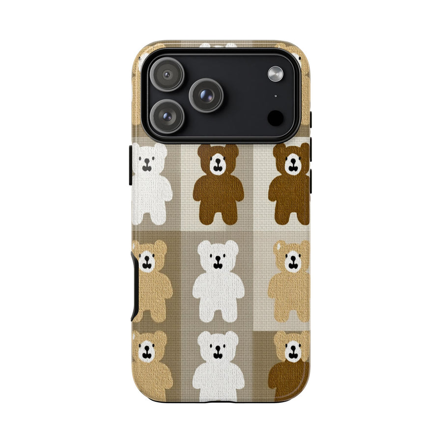 Teddy Bear Patchwork | Tough Case