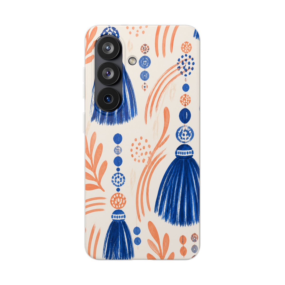 Cobalt Tassels | Clear Case — product image 17