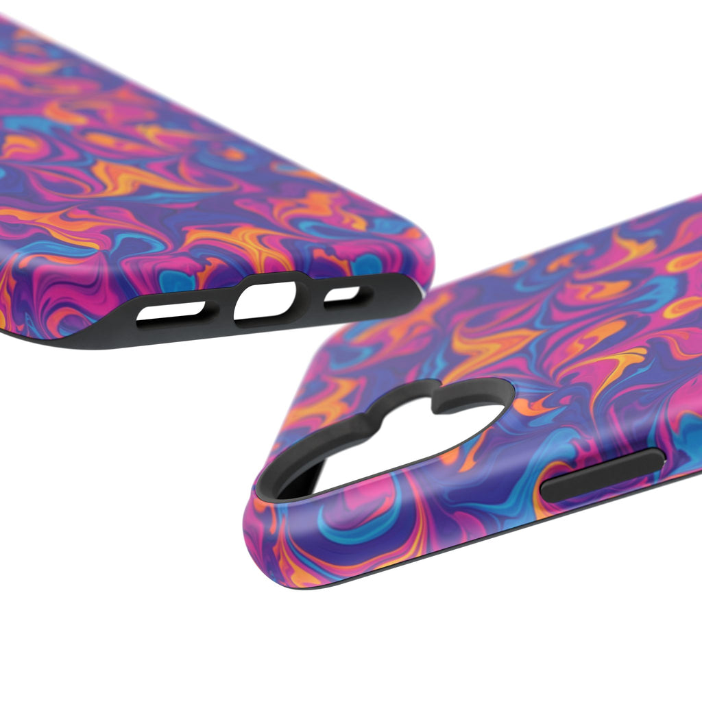 Neon Swirl | Tough MagSafe Case