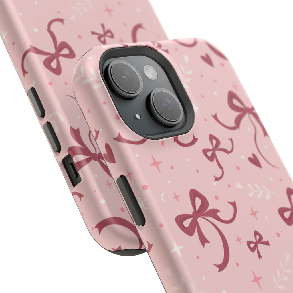 Coquette Bow Print | Tough MagSafe Case
