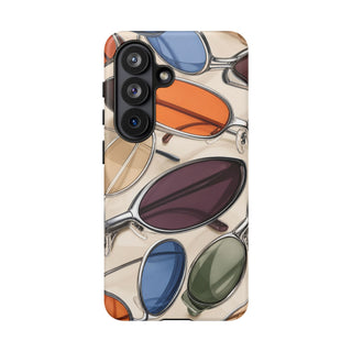 Persimmon Grid | Tough Case