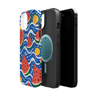 Watermelon Waves | Tough MagSafe Case — product image 47