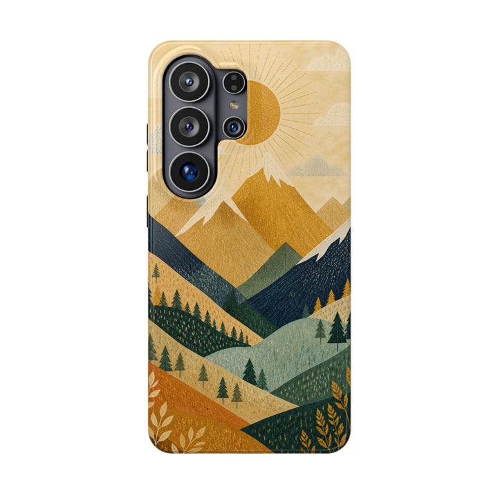 Golden Peaks | Tough MagSafe Case