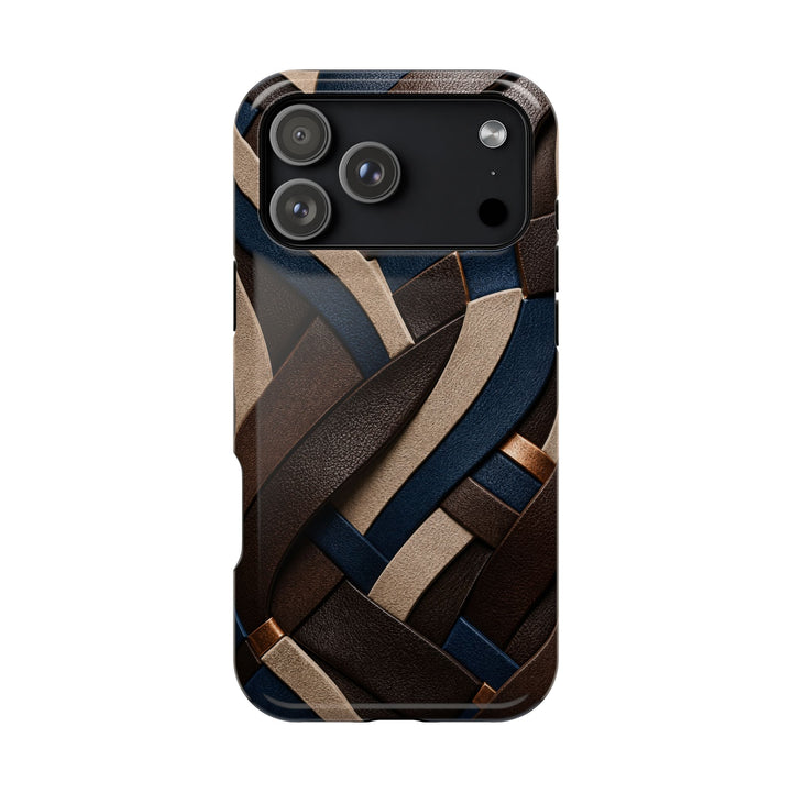 Zebra Weave | Tough MagSafe Case