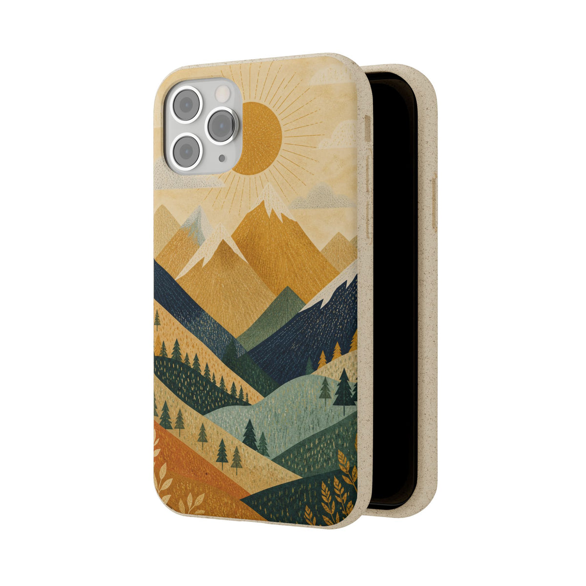Golden Peaks | Biodegradable Case — product image 30