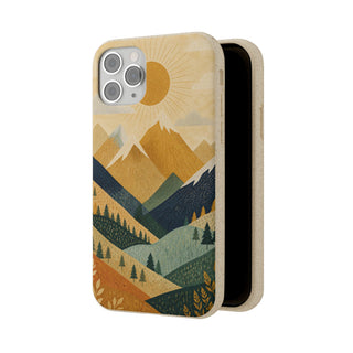 Golden Peaks | Biodegradable Case — product image 30