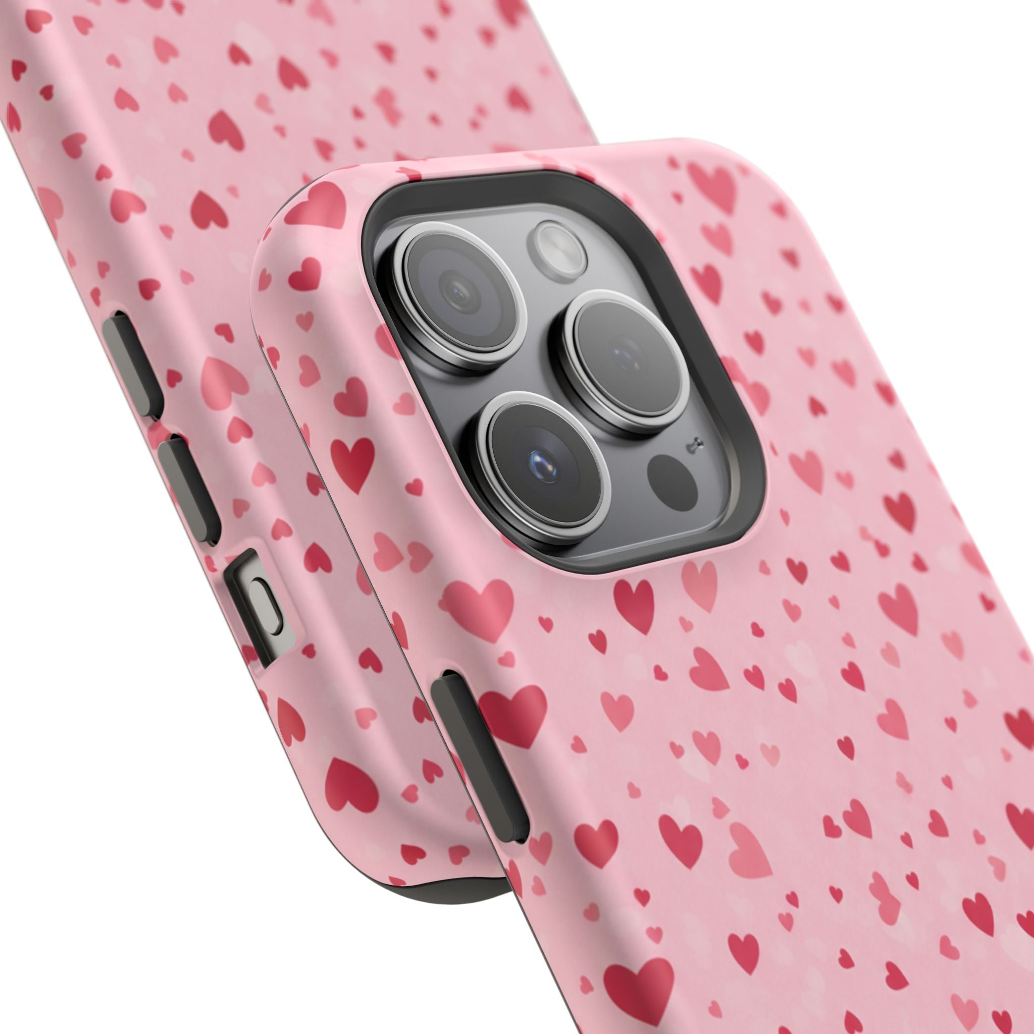 Blush Ditsy Heart | Tough MagSafe Case