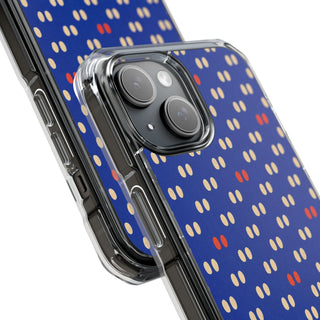 Cobalt Paired | Clear MagSafe Case