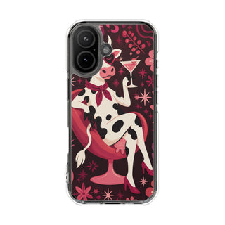 Berry Bovine | Clear MagSafe Case — product image 14