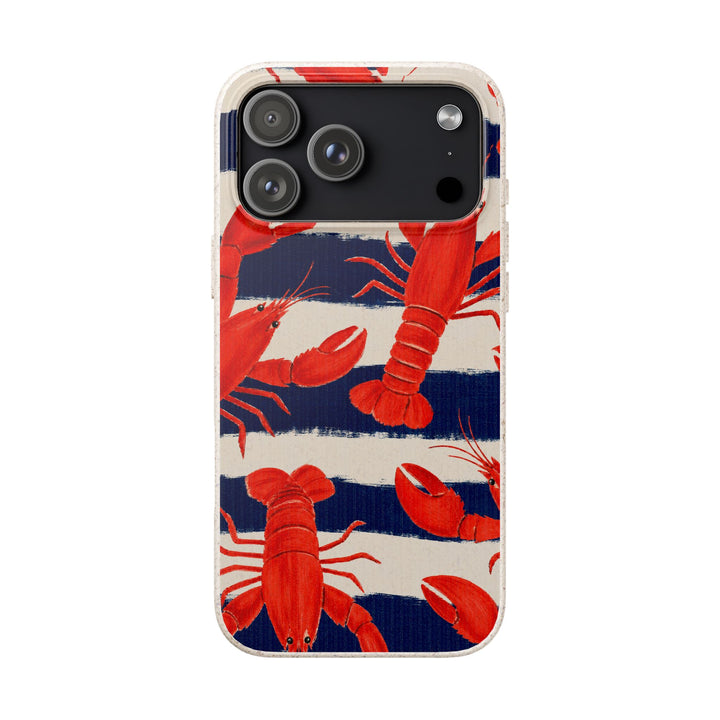 Lobster Stripe | Biodegradable Case