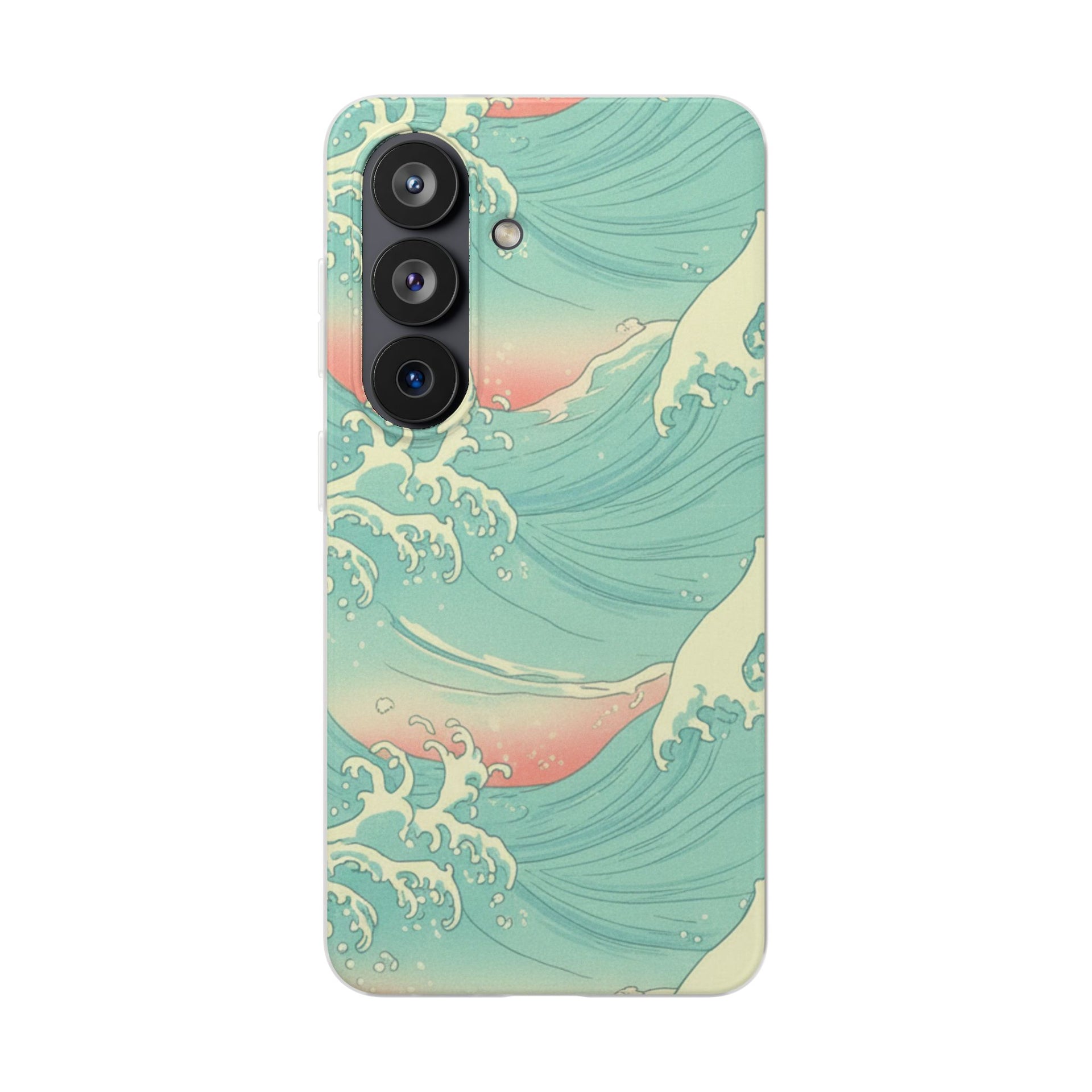 Seafoam Waves | Clear Case