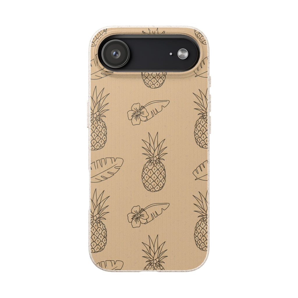 Pineapple Sketch | Biodegradable Case