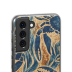 Indigo Crab | Clear Case