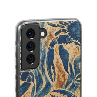 Indigo Crab | Clear Case