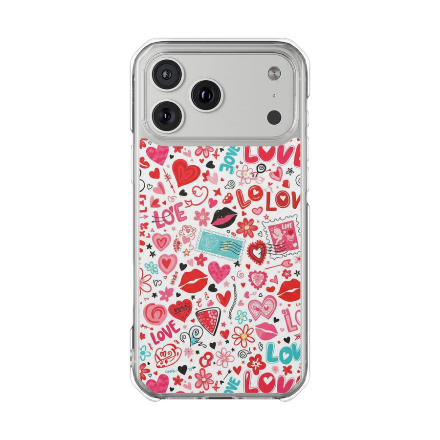 Love Doodle | Clear MagSafe Case