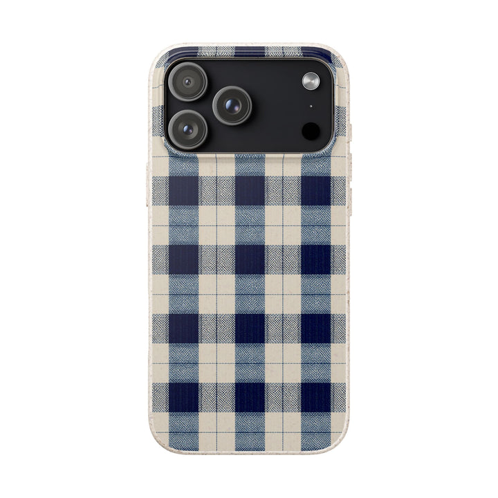 Ink Gingham | Biodegradable Case