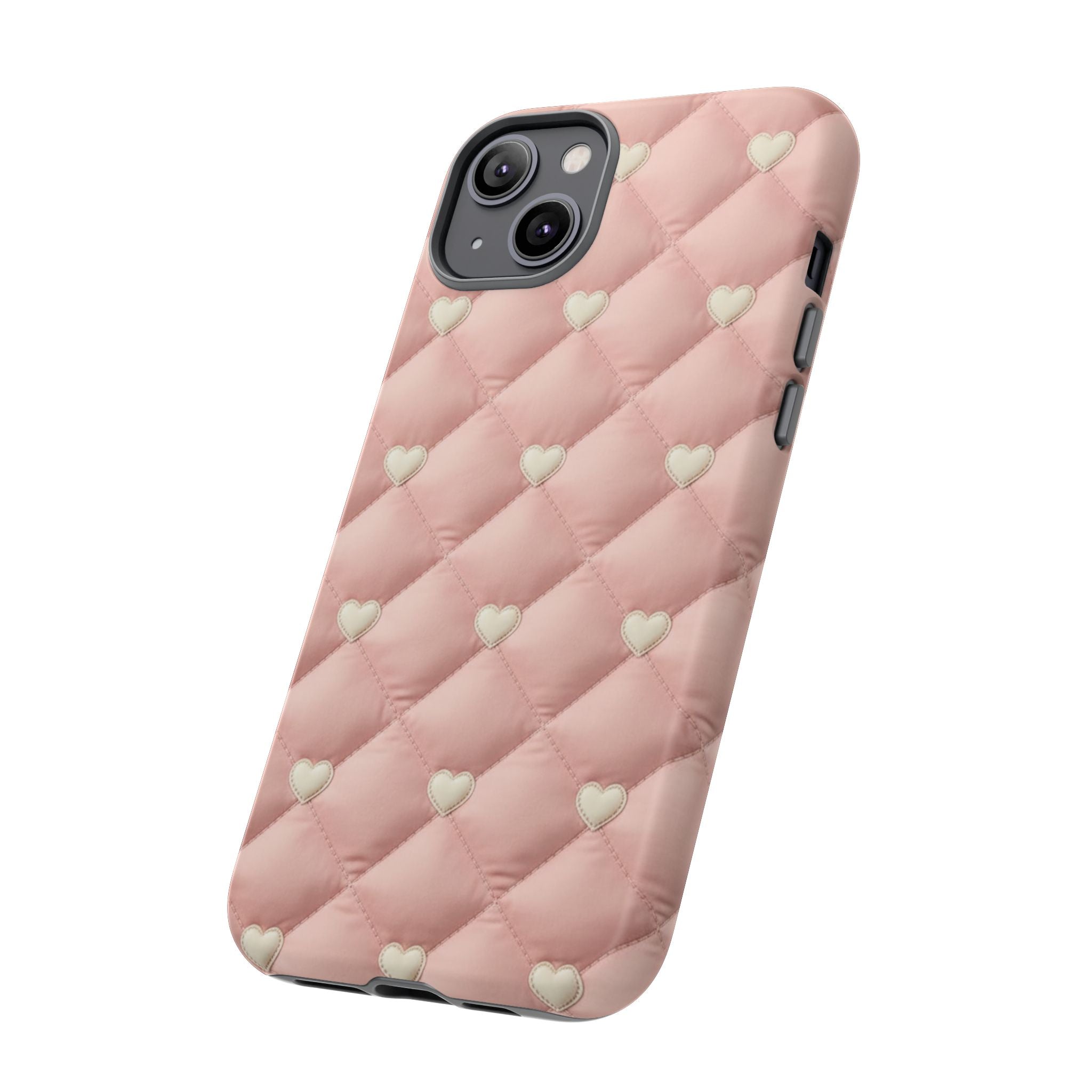 Cream Love Quilt | Tough Case