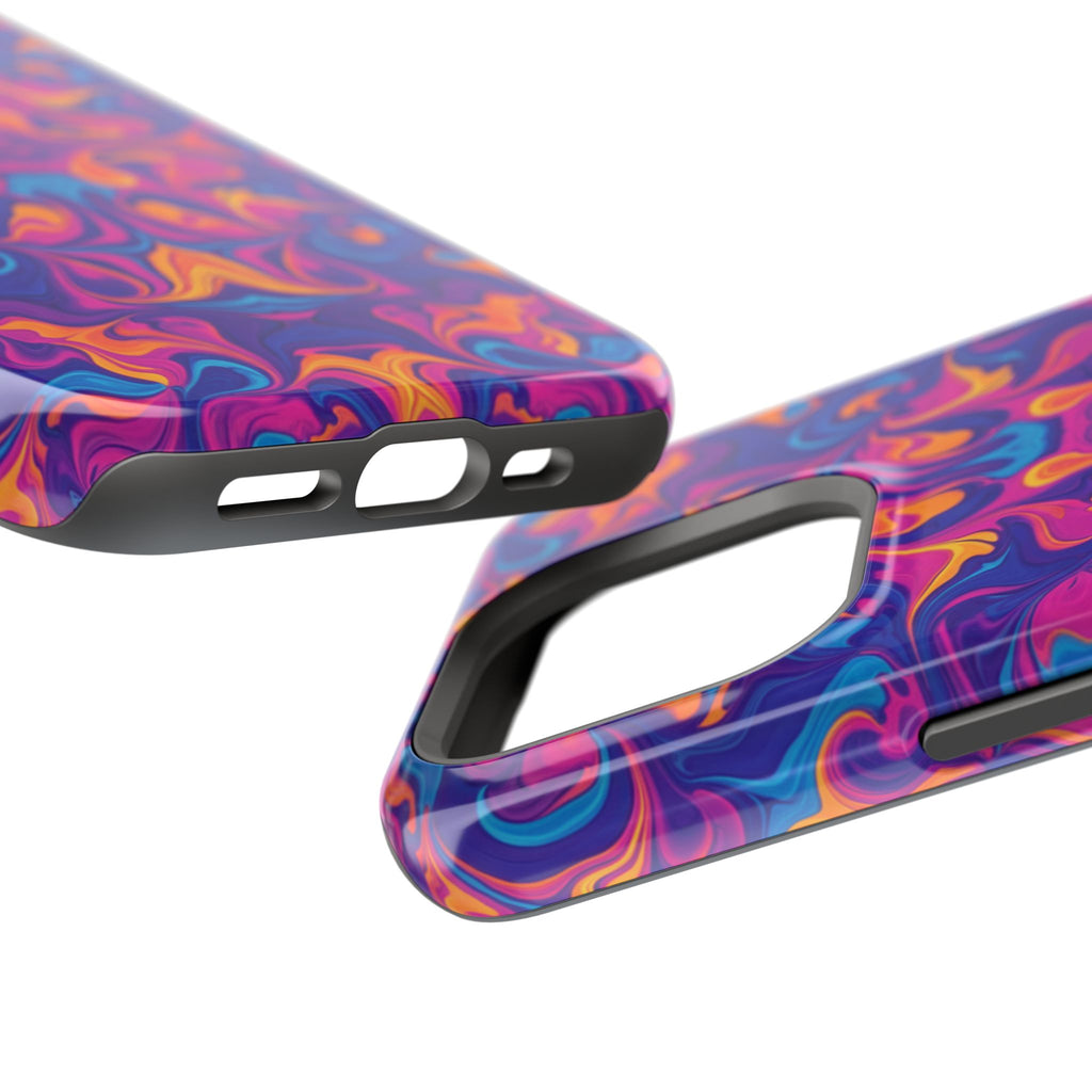 Neon Swirl | Tough MagSafe Case