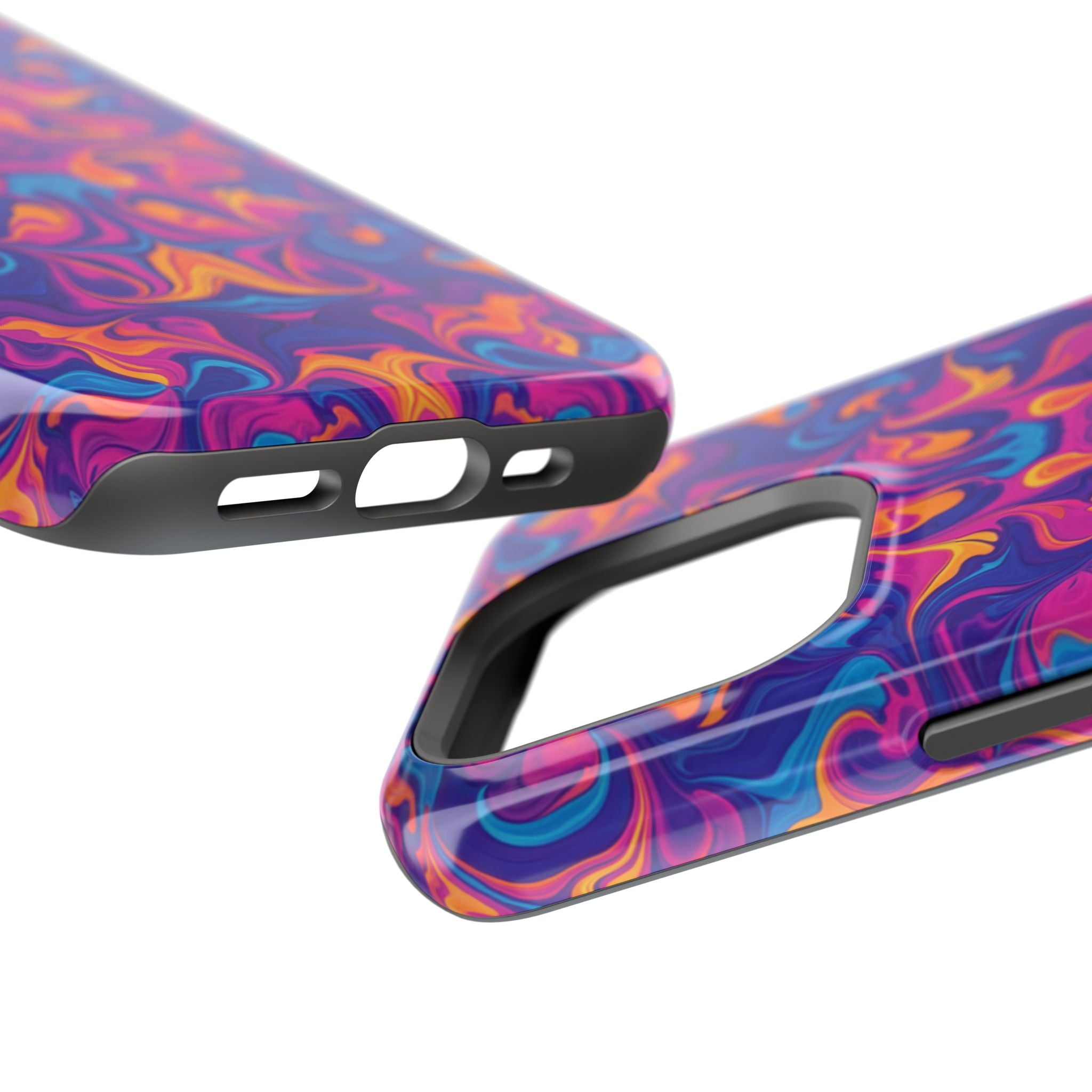 Neon Swirl | Tough MagSafe Case