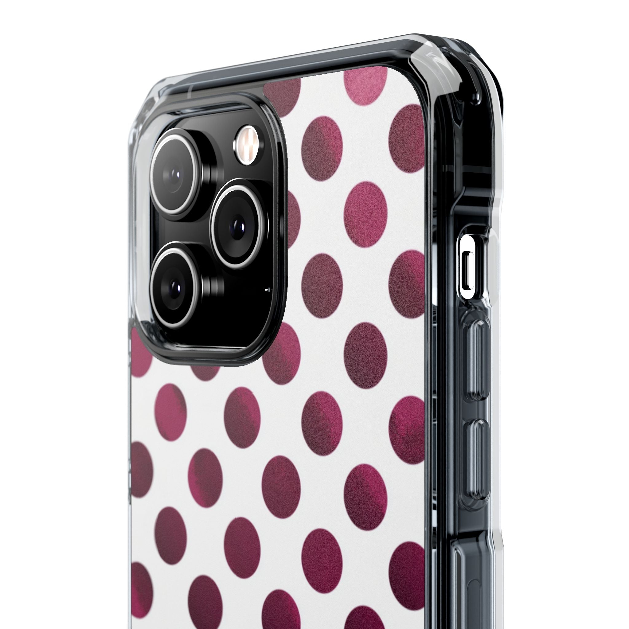 Berry Dots | Clear MagSafe Case