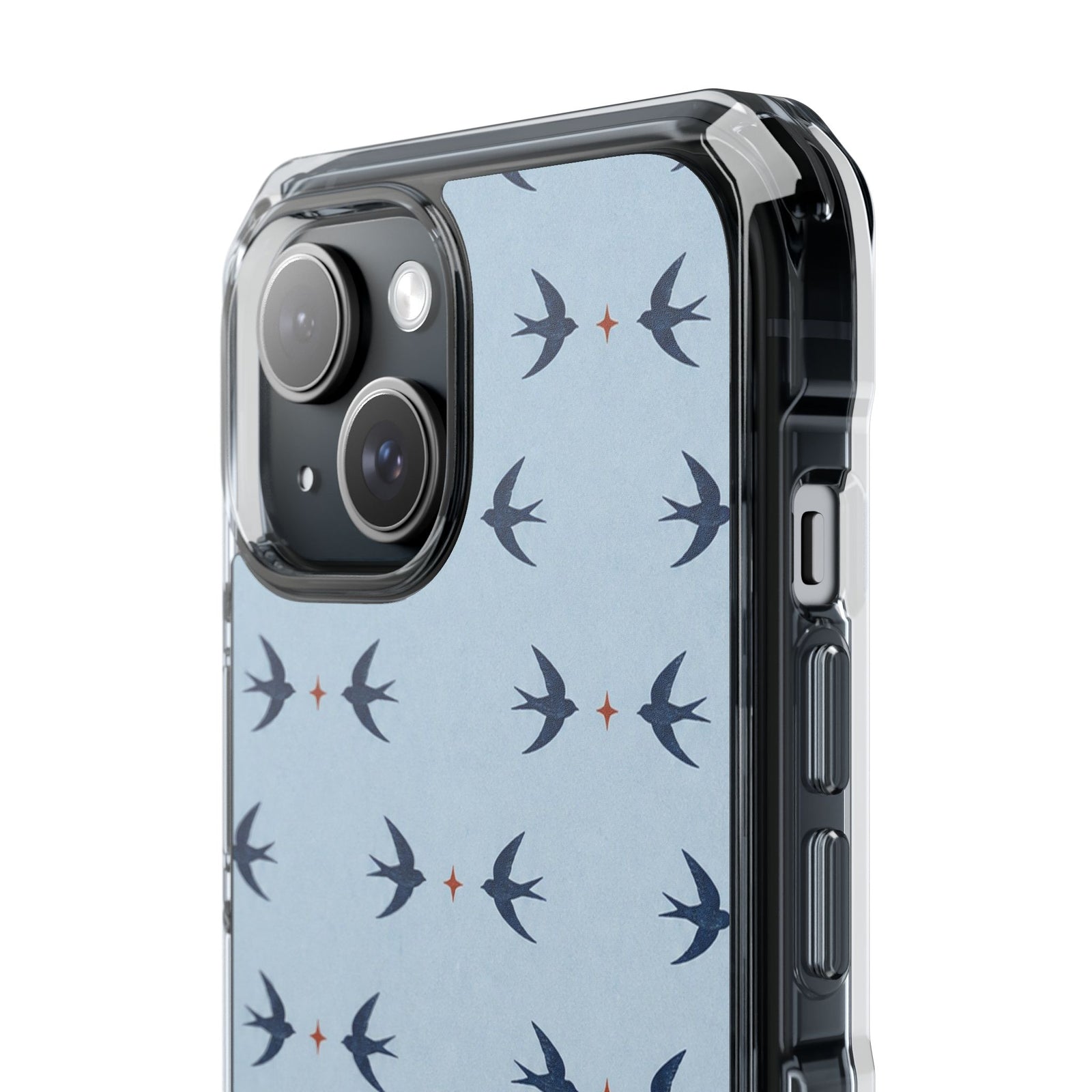 Powder Blue | Clear MagSafe Case