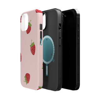 Strawberry Blush | Tough MagSafe Case