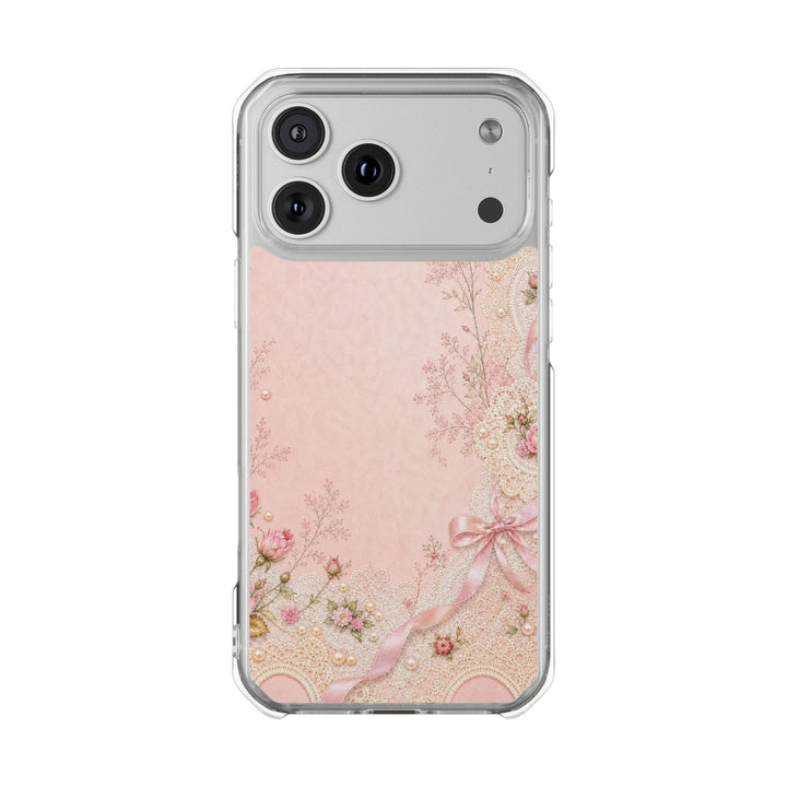 Lace Garden | Clear MagSafe Case