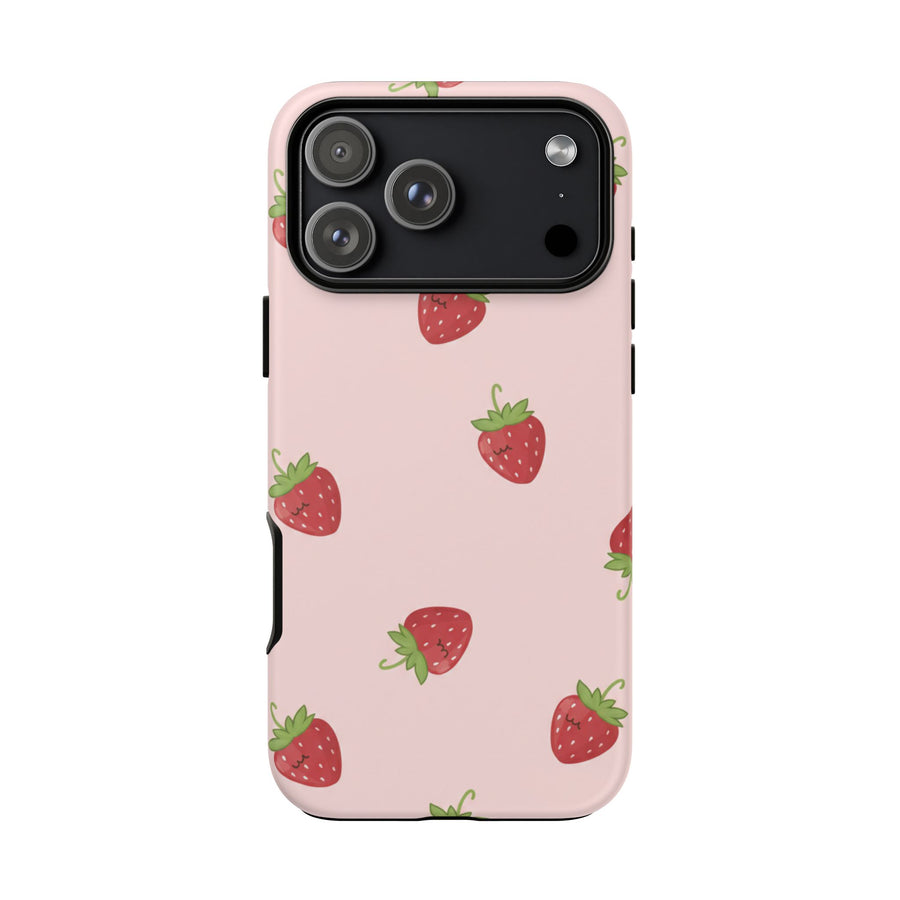 Blush Strawberry | Tough Case