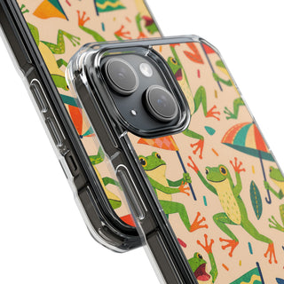 Frog Parade | Clear MagSafe Case — product image 18