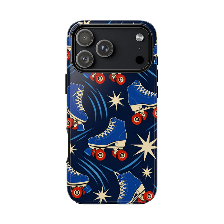 Cobalt Rollers phone case design