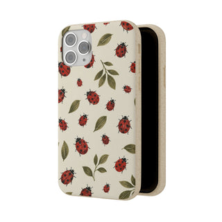 Ivory Ladybugs | Biodegradable Case