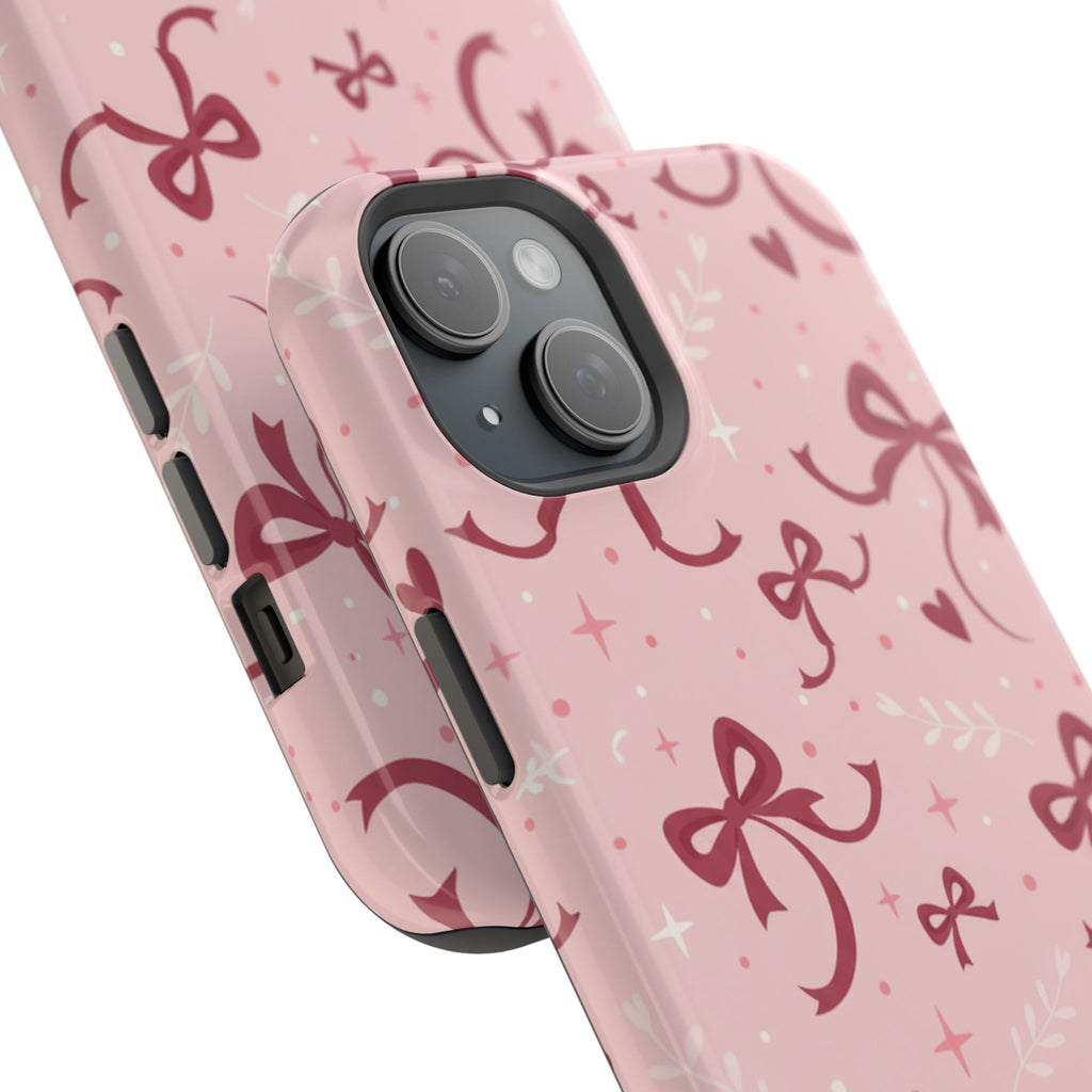 Coquette Bow Print | Tough MagSafe Case
