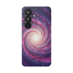 Cosmic Spiral celestial samsung clear case design