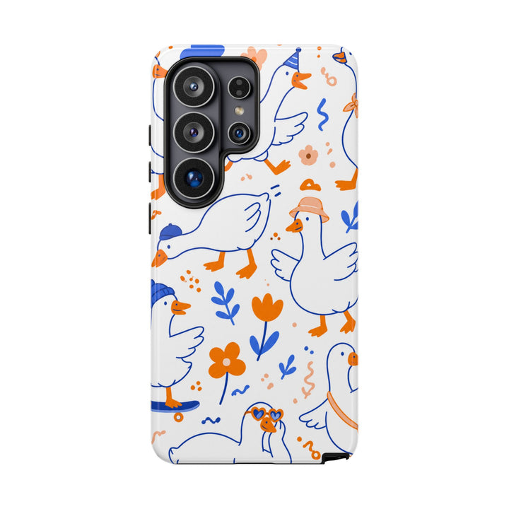 Silly Geese phone case design
