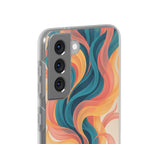 Sunset Swirl | Galaxy Clear Case