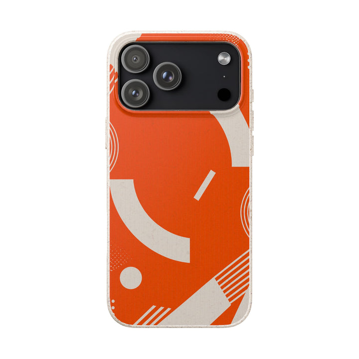 Orange Orbit | Biodegradable Case
