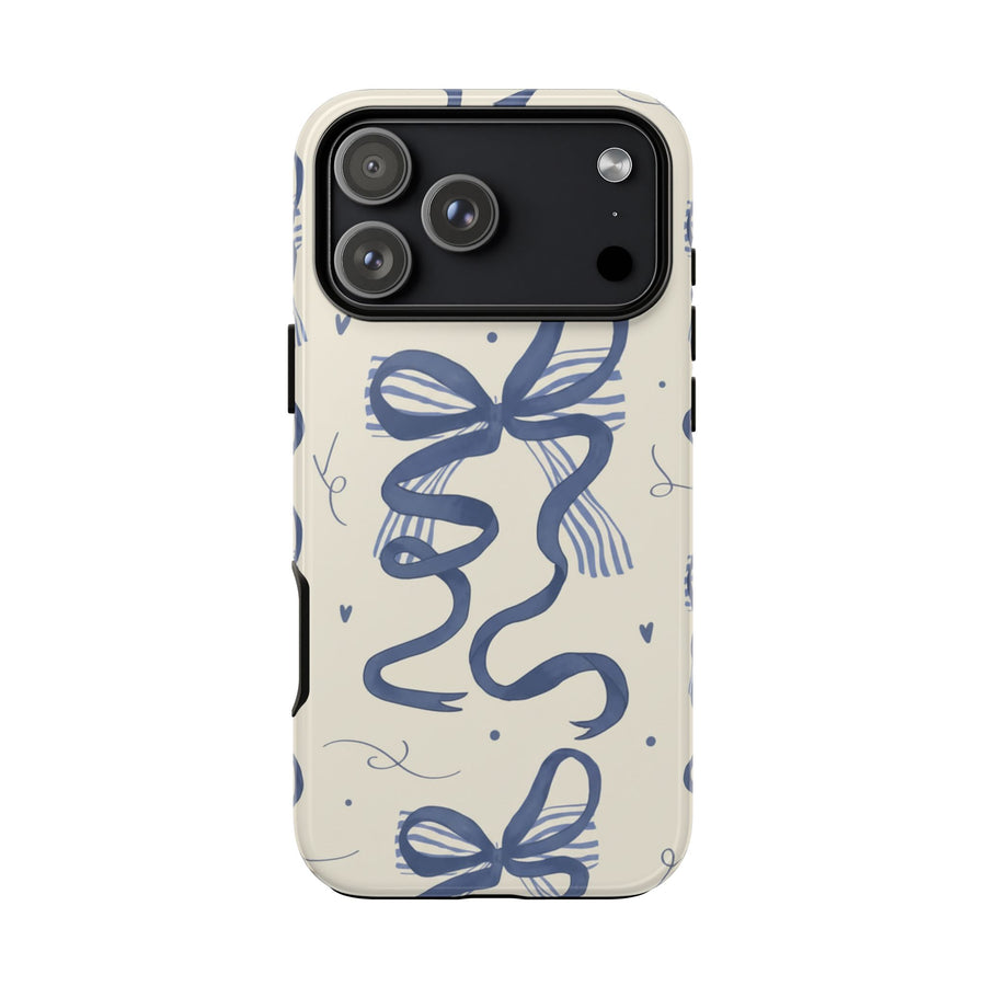 Indigo Ribbon | Tough Case