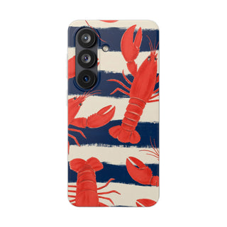 Lobster Stripe | Clear Case