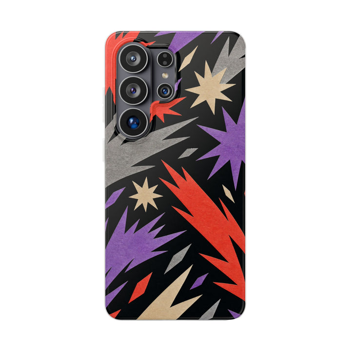 Cutout Comets | Frosted Clear Case