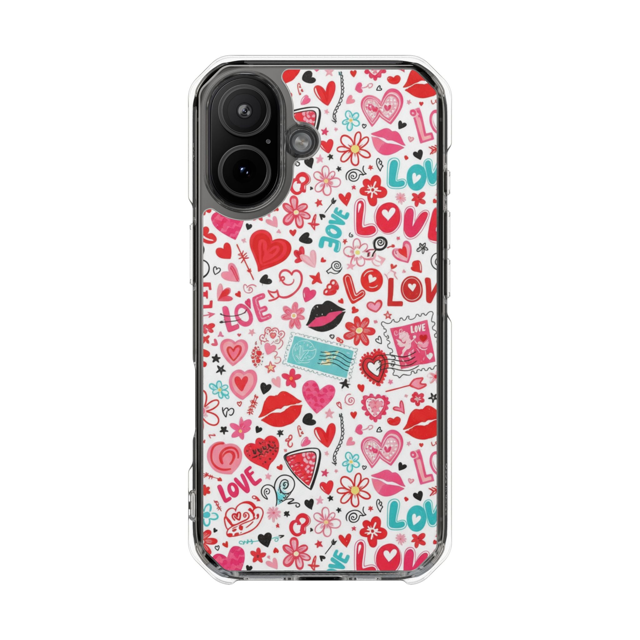 Love Doodle | Clear MagSafe Case